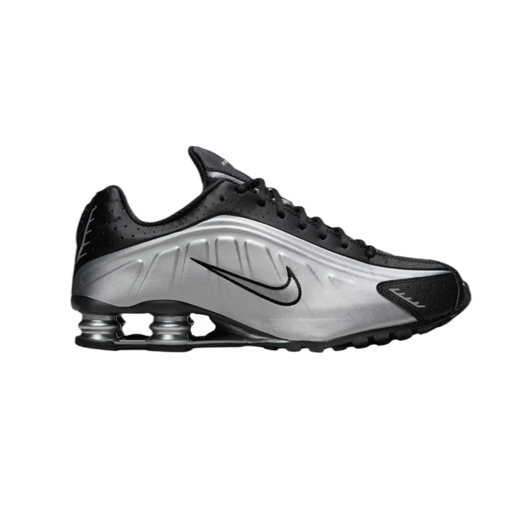 Nike Shox R4 'Metallic Silver Black'